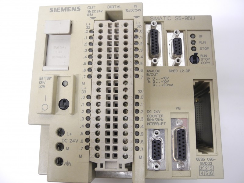 Siemens S5 6ES5 095-8MD03 Simatic S5-95U E-stand 01 Siemens